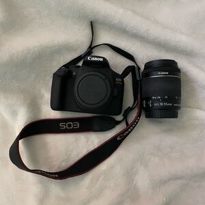 Canon Rebel T7 Digital DSLR Camera - Black with BOX!